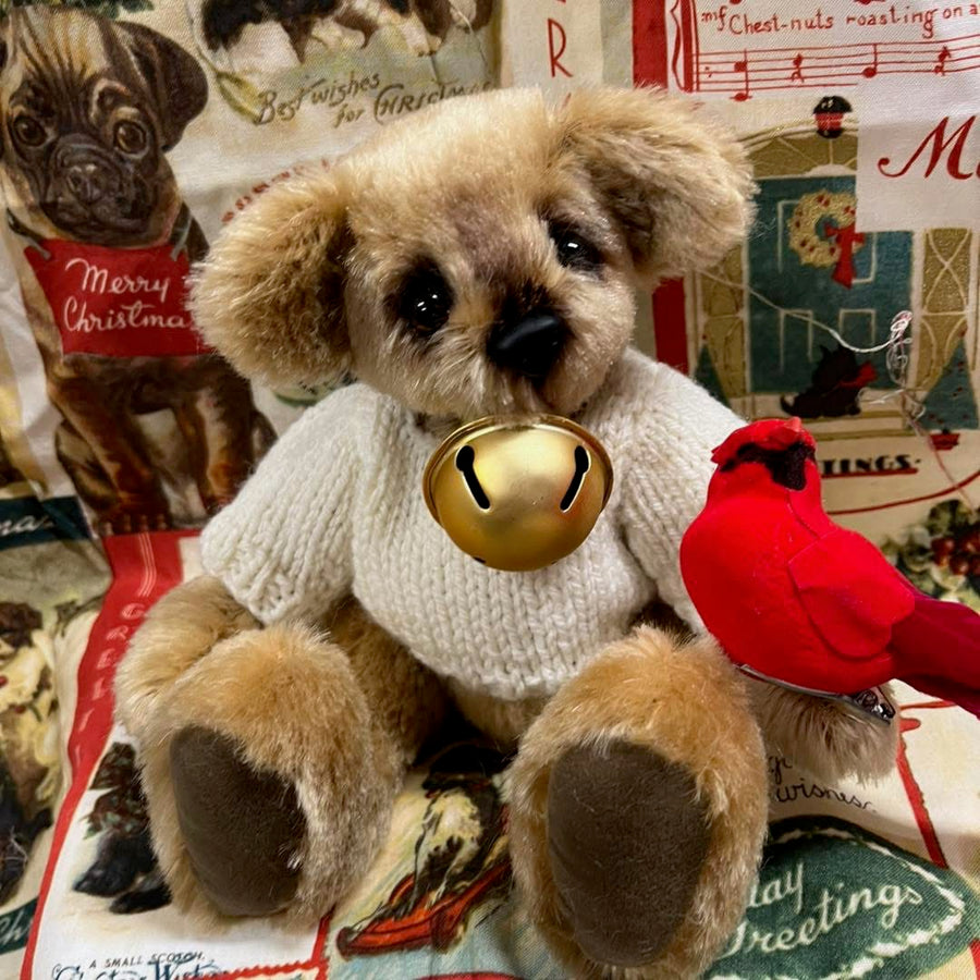 Cooper Bears: Brian Bear — Hand-Stitched from Start to Finish