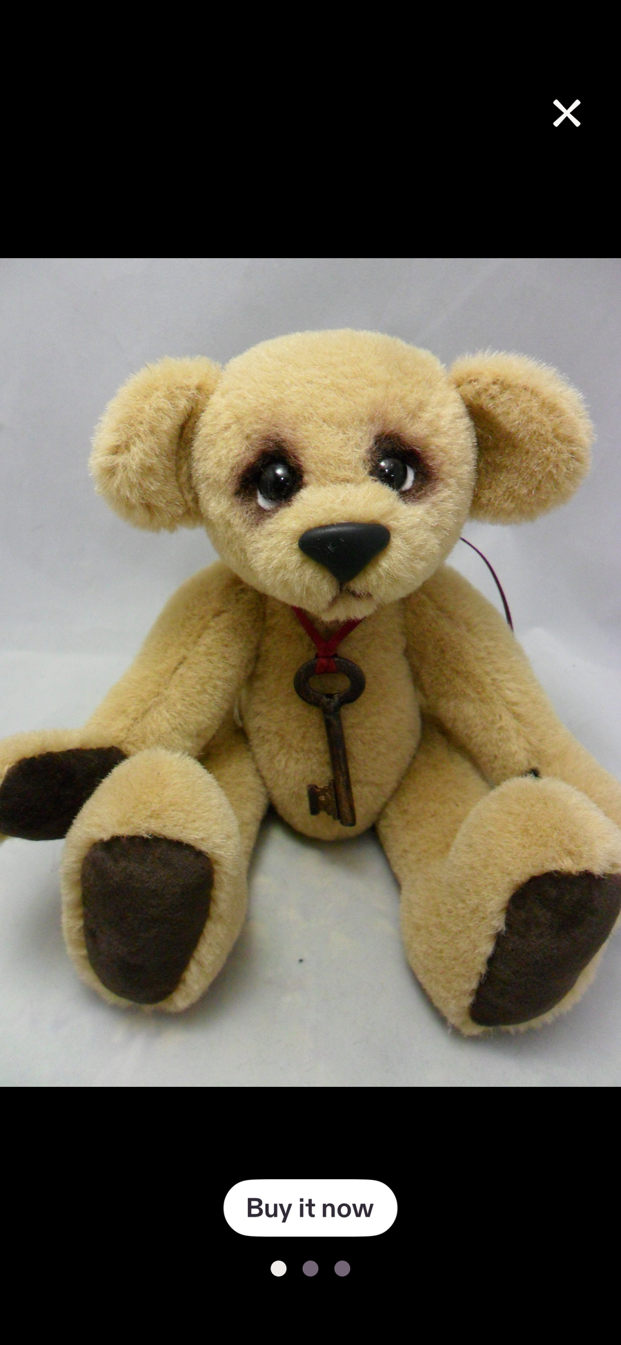Cooper Bears: Brian Bear — Hand-Stitched from Start to Finish