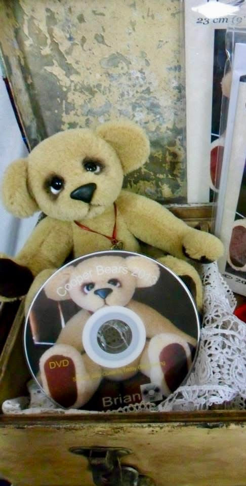 Cooper Bears: Brian Bear — Hand-Stitched from Start to Finish