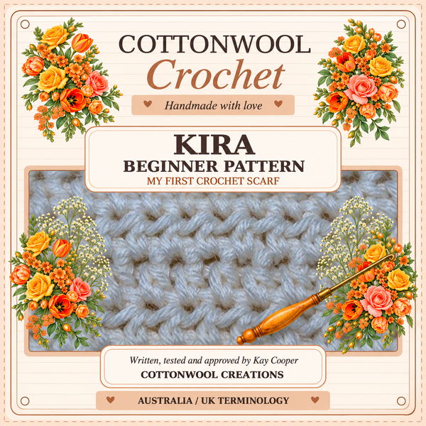 Kira Beginner Pattern - Cottonwool Crochet