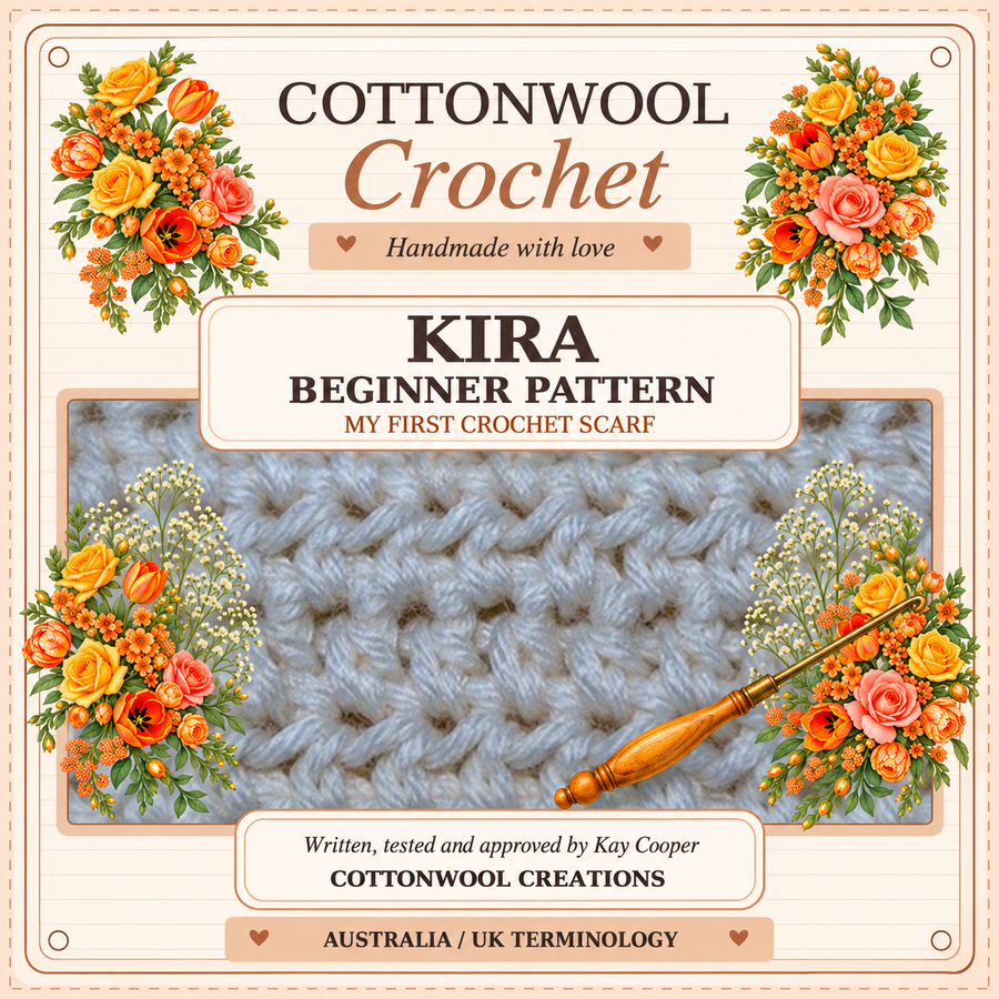 Kira Beginner Pattern - Cottonwool Crochet
