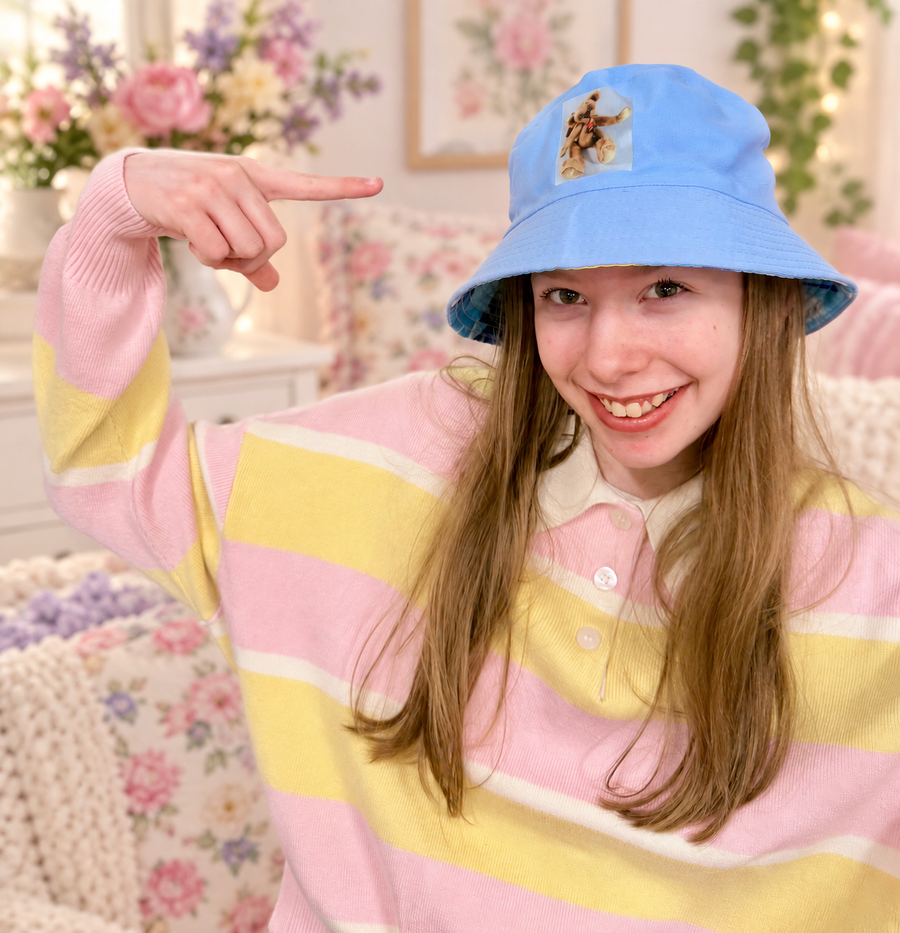 Bucket Bucket hat blue