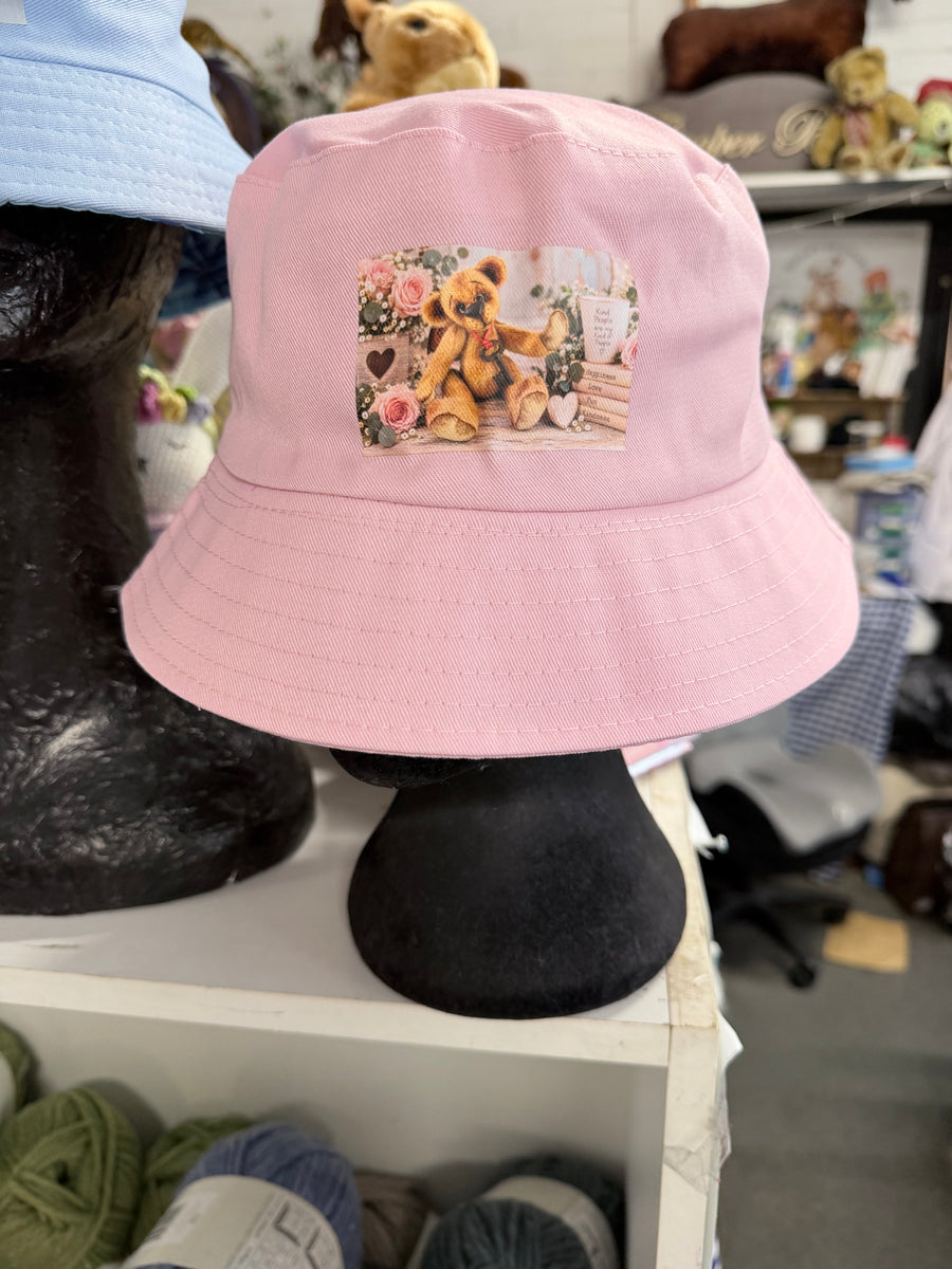 Pink Bucket Bucket Hat