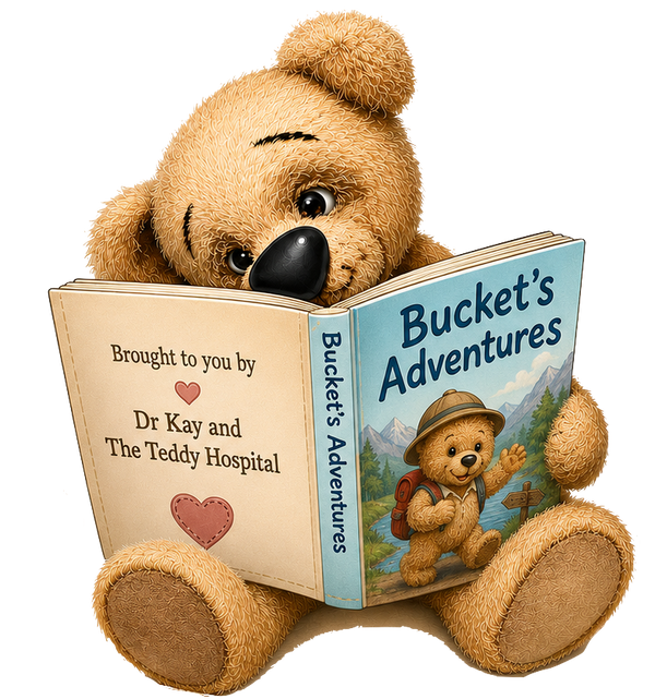 Cooper Bears: Brian Bear — Hand-Stitched from Start to Finish